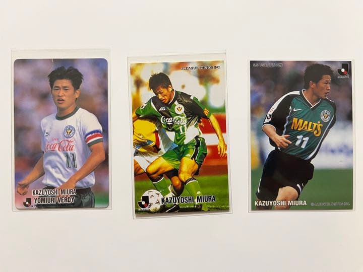 三浦知良カズ カードセット サッカー