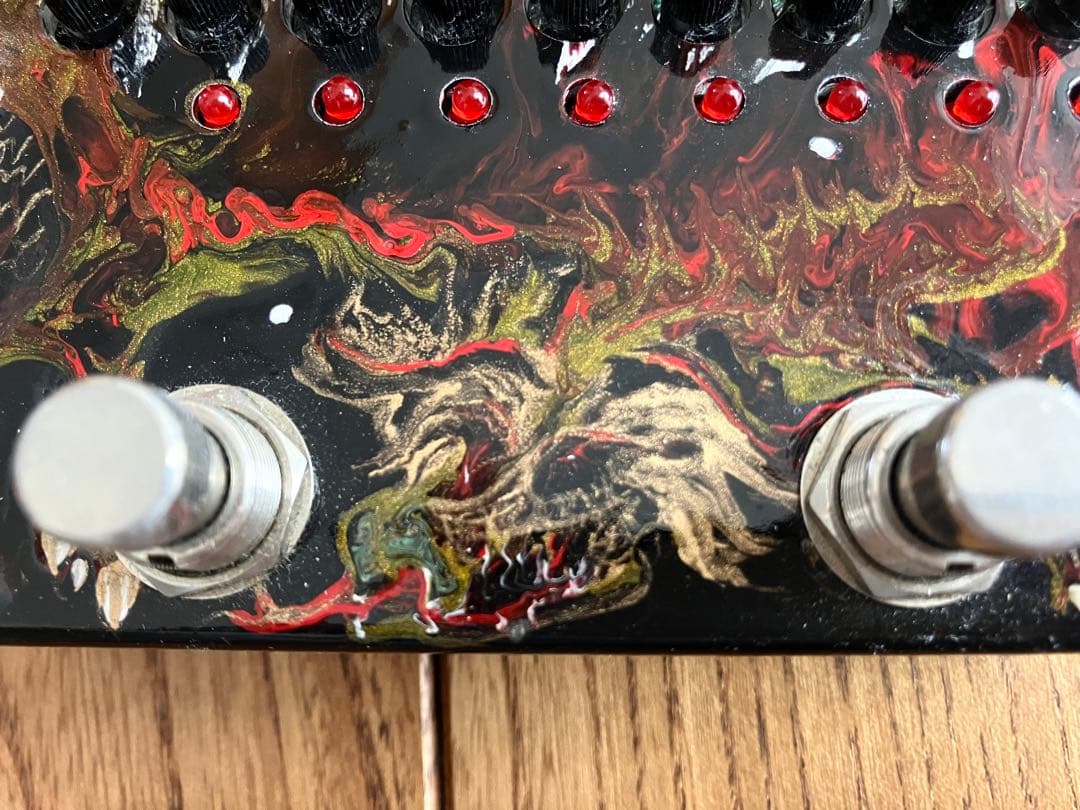 ギター z.vex Ringtone Hand Peint Dragon 1 of 1