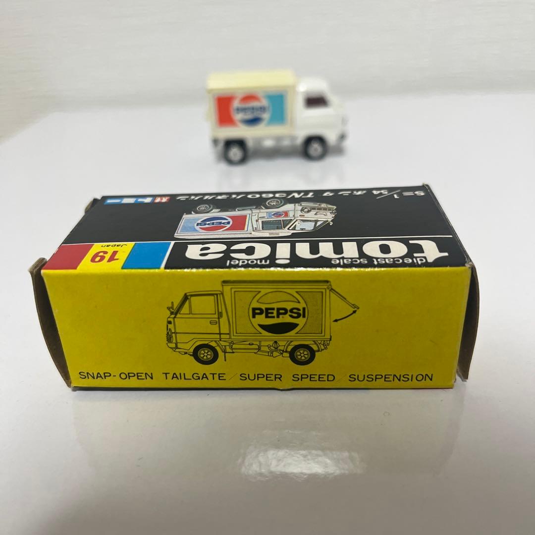 黒箱トミカ19 ホンダ TN360 ペプシ