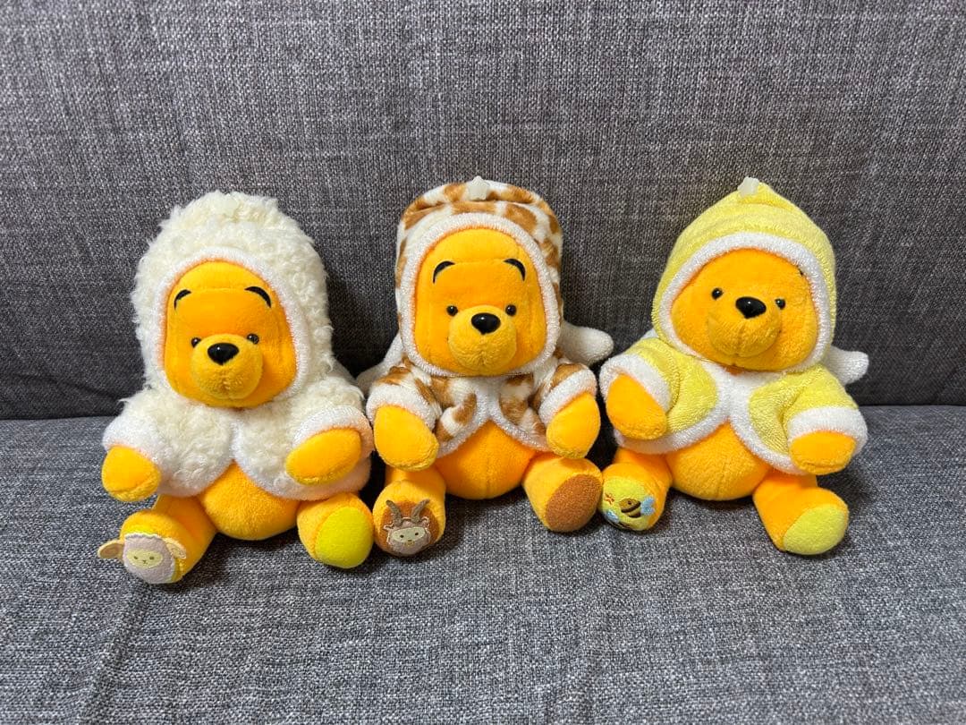 激レア！　くまのプーさん　12星座ぬいぐるみまとめ売り　ディズニーストア　タグ