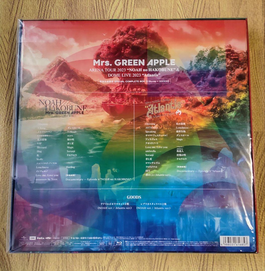 Mrs.GREEN APPLE NOAH&Atlantis[限定]Blu-ray