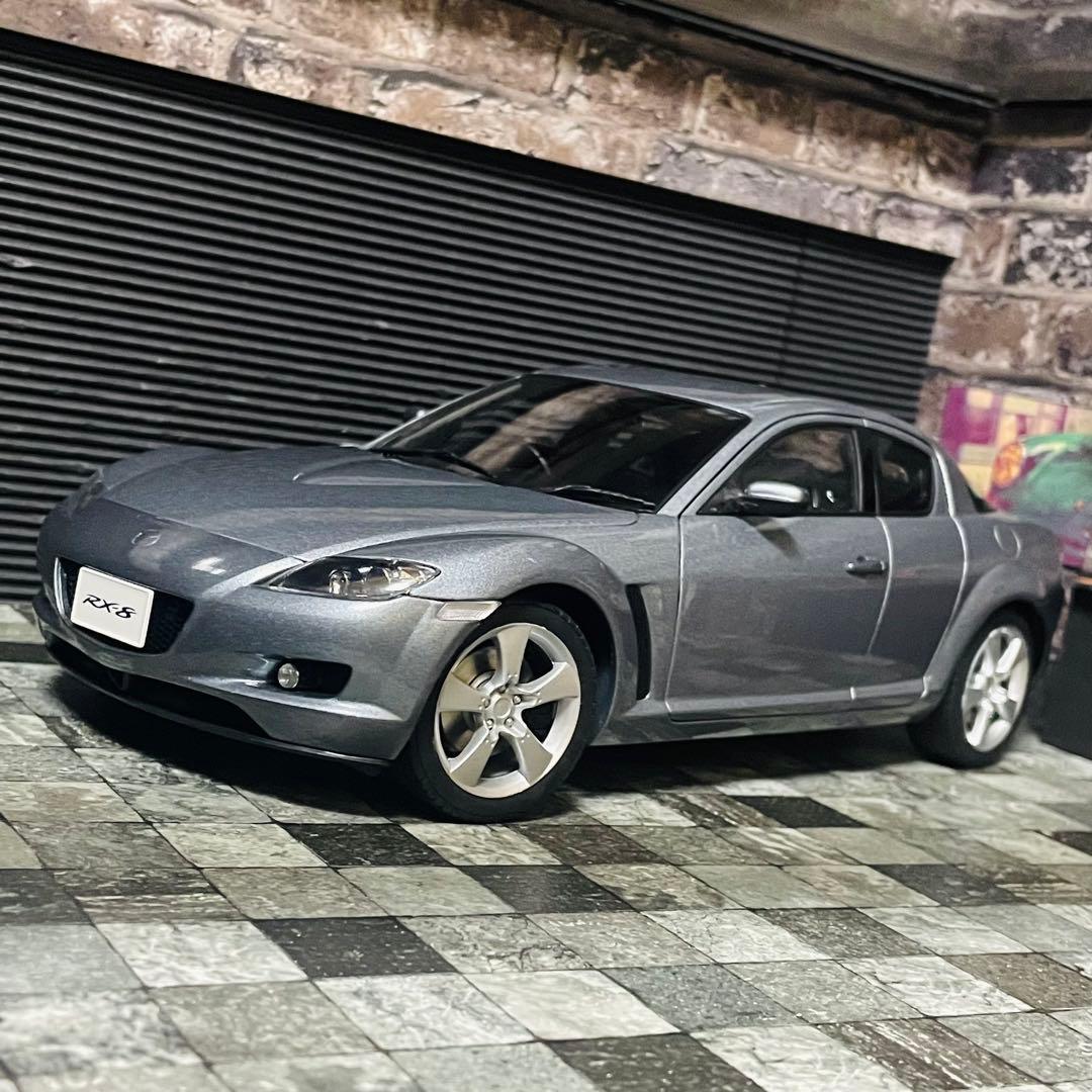 1/18 AUTOart マツダ RX-8 タイプS ギャラクシーグレーマイカ