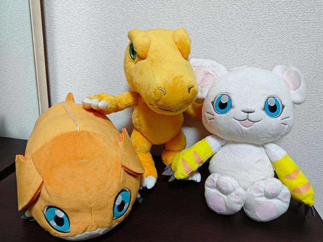デジモン ぬいぐるみ テディベア3体