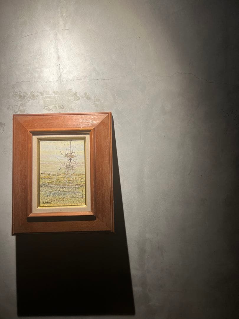 肉質画　北原悌二郎　【有明の早春】