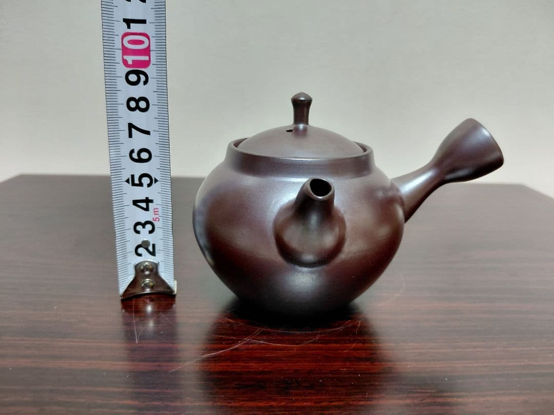 萬古焼 在銘 急須 煎茶道具