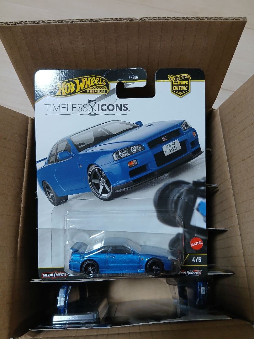 ホットウィール 日産スカイライン GT-R R34 10個