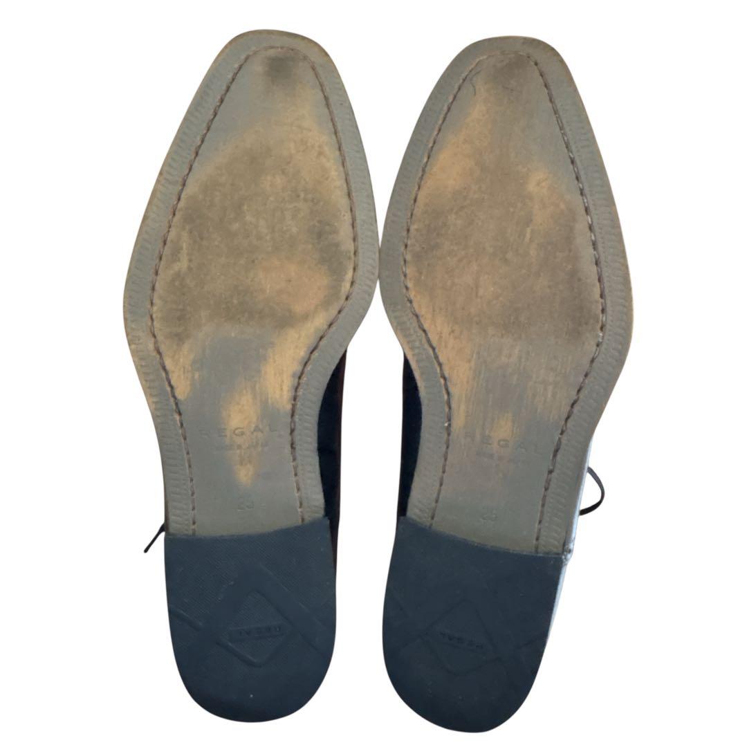 リーガル ドレスシューズ （25㌢） ストレートチップ 122R REGAL 黒