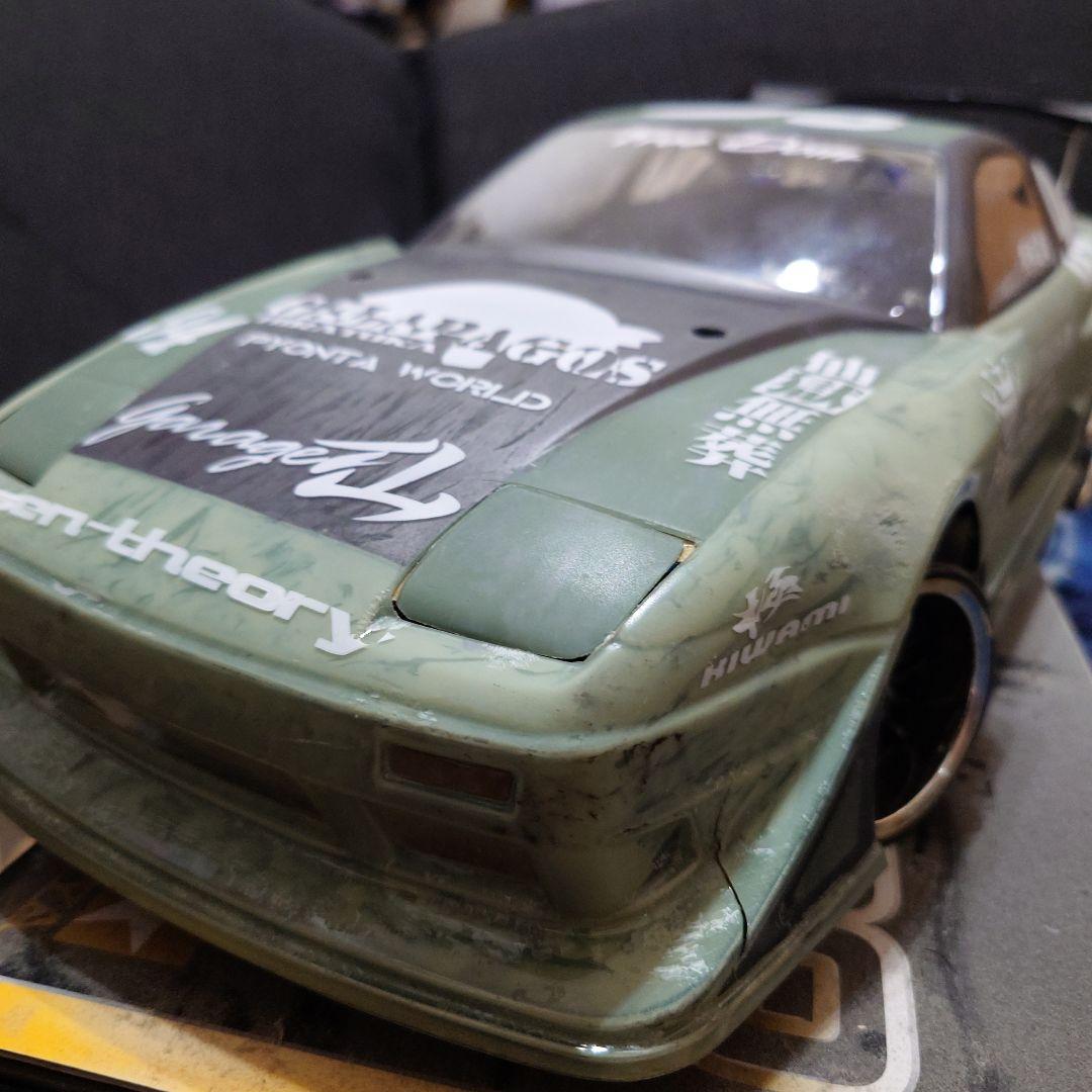 ラジコンドリフト　１８０Gonzalez ドリフトカー 94 オリーブグリーン