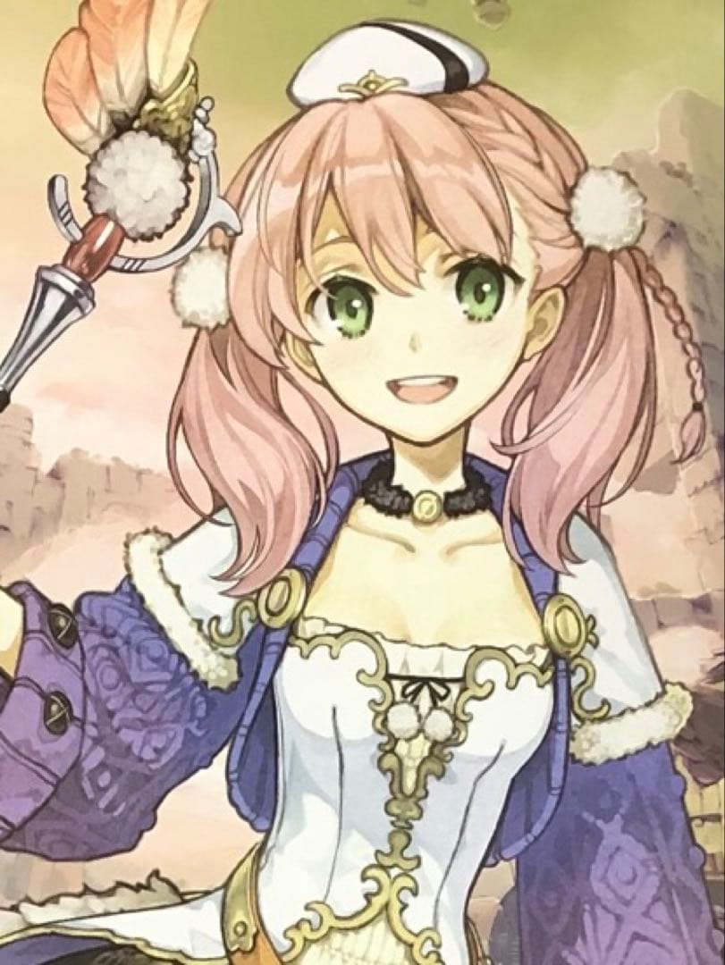 【非売品】エスカ&ロジーのアトリエ エスカ B2 半裁 サイズ ポスター
