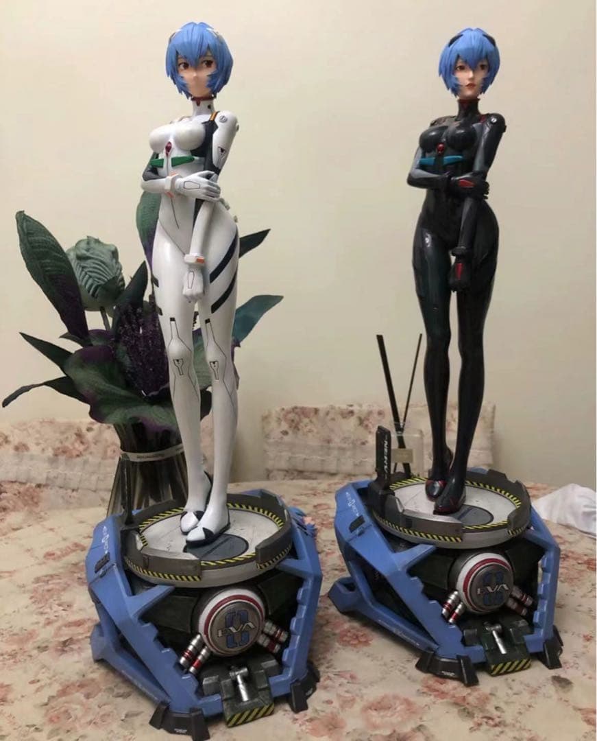 新世紀エヴァンゲリオン 綾波レイ 1/4 ガレージキット ガレキ スタチュー①⑥