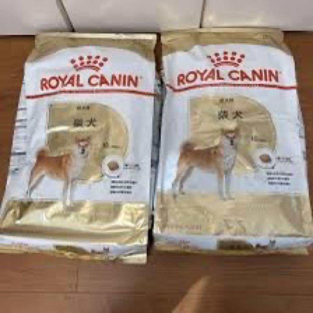 送料込 CANIN 柴犬用ドッグフード 8kg 2袋ロイヤルカナン