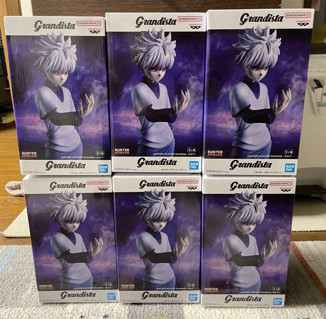 grandista HUNTERHUNTER キルアフィギュア6箱まとめ売り