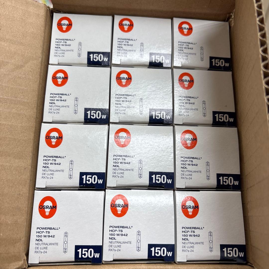 OSRAM HCI-TS150W/NDL/PB 12個
