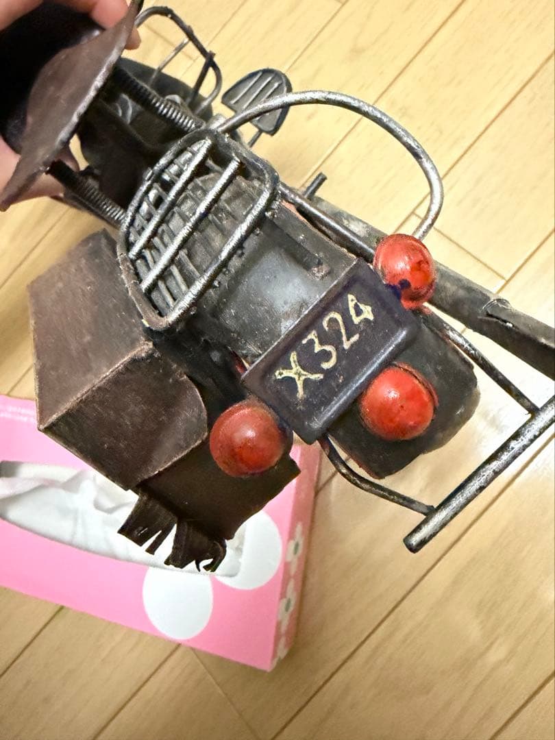 特大 アメリカンバイク ハーレー ブリキ おもちゃ