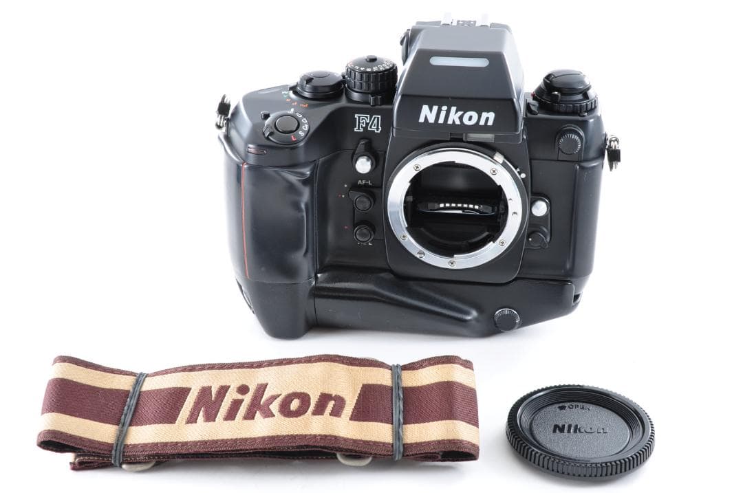 Nikon F4S 一眼レフカメラ MB-21付き 露出OK 液晶漏れなし 後期