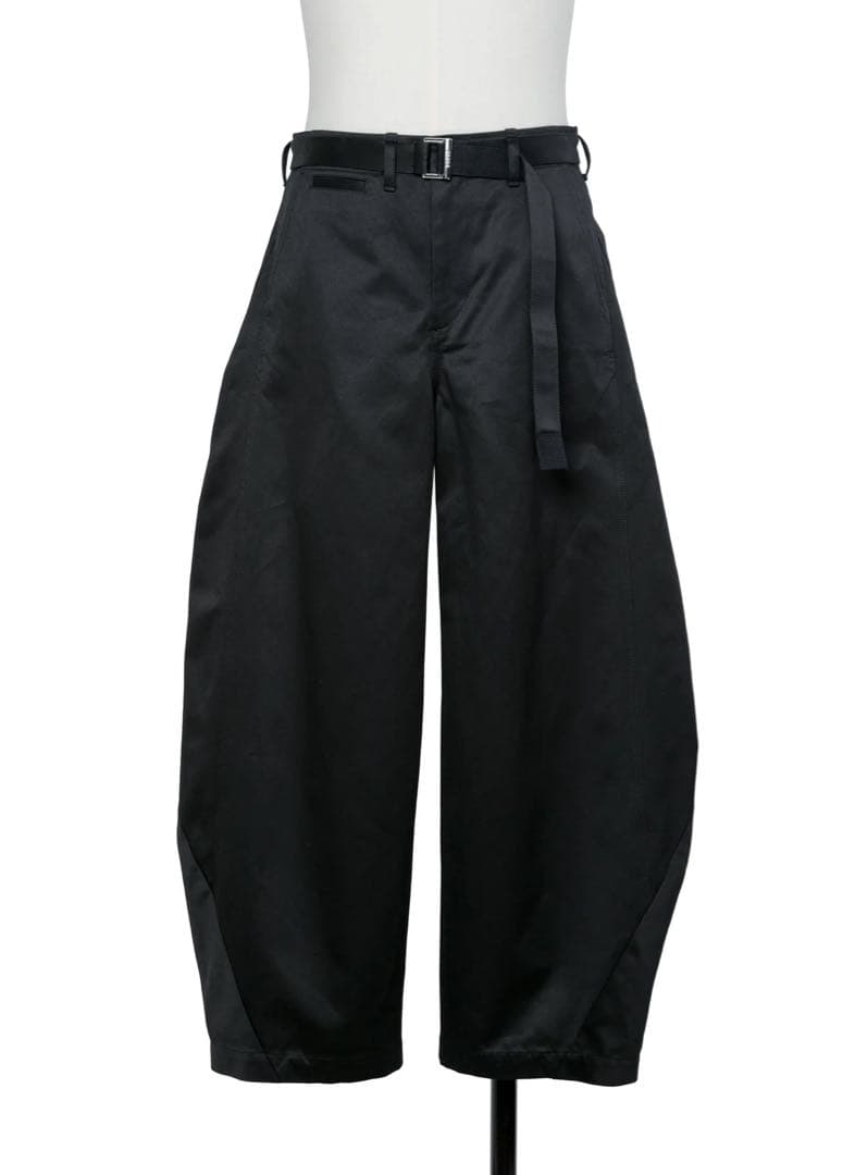 sacai 26ss Cotton Chino Pants 黒 サイズ2 チノ