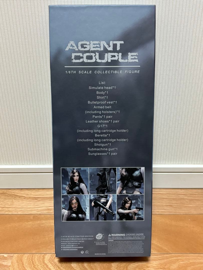 POPTOYS製 1/6 Agents Couple Mrs. Smith