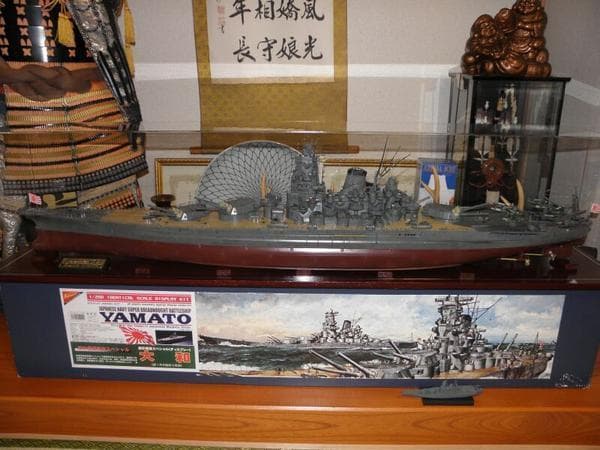 『タミヤ 1/350 』にピッタリのアクリケース (UV２mm厚)底板黒付