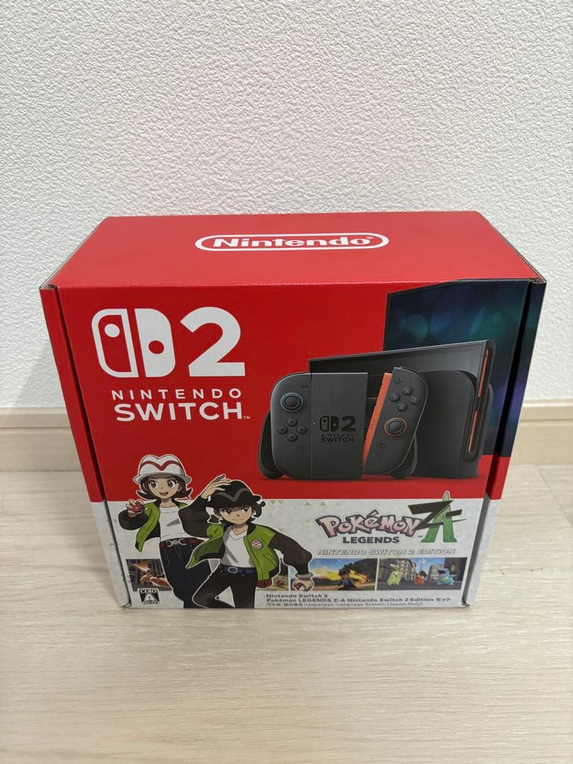 【新品・レシート有】 Nintendo Switch2 ポケモンZA 同梱版