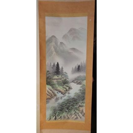 山水画 掛軸