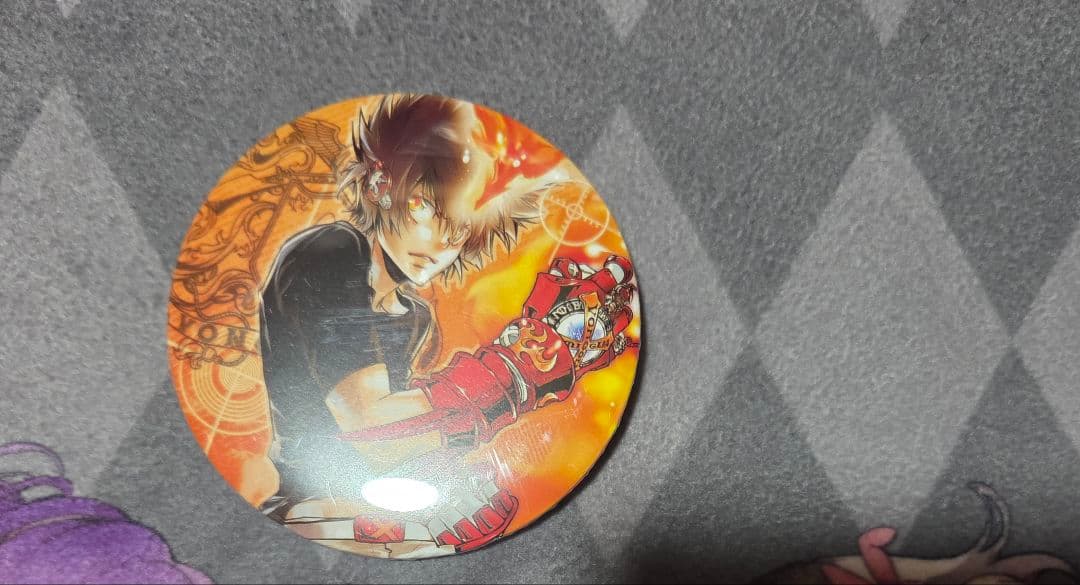 天野明展　家庭教師ヒットマンREBORN! ツナ コレクション缶バッジ