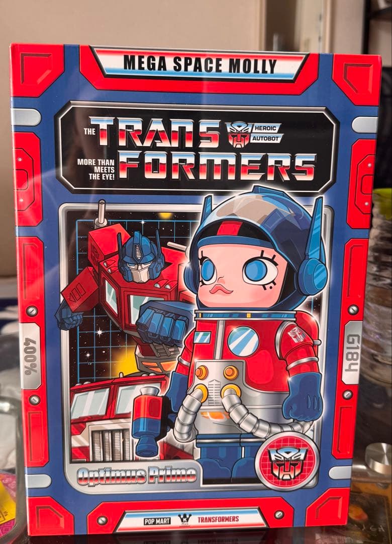 POPMART MEGA SPACE MOLLY 400 オプティマスプライム