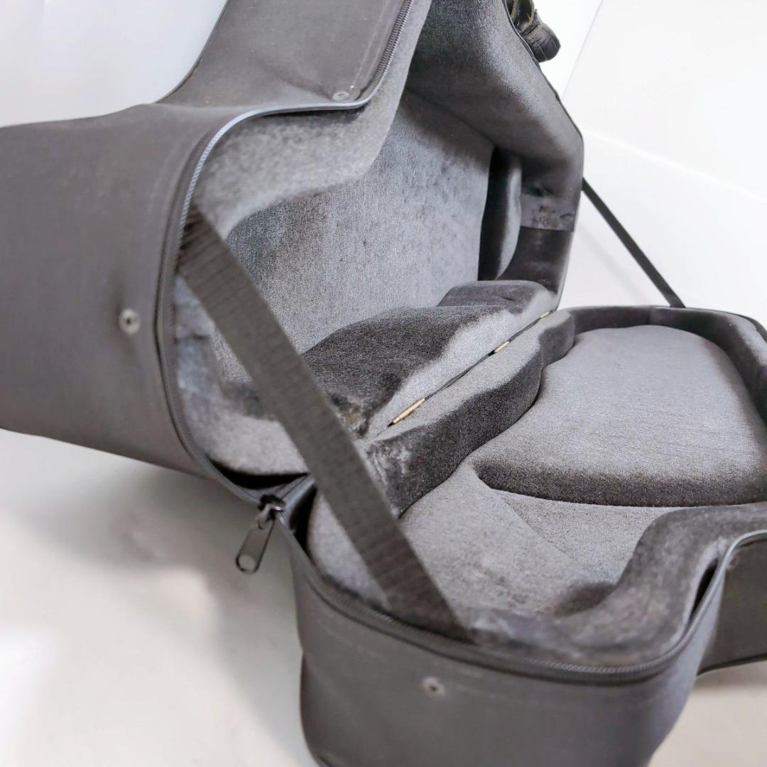 Bags バッグス バリトンサックスケース ダブルショルダー 黒 ブラック