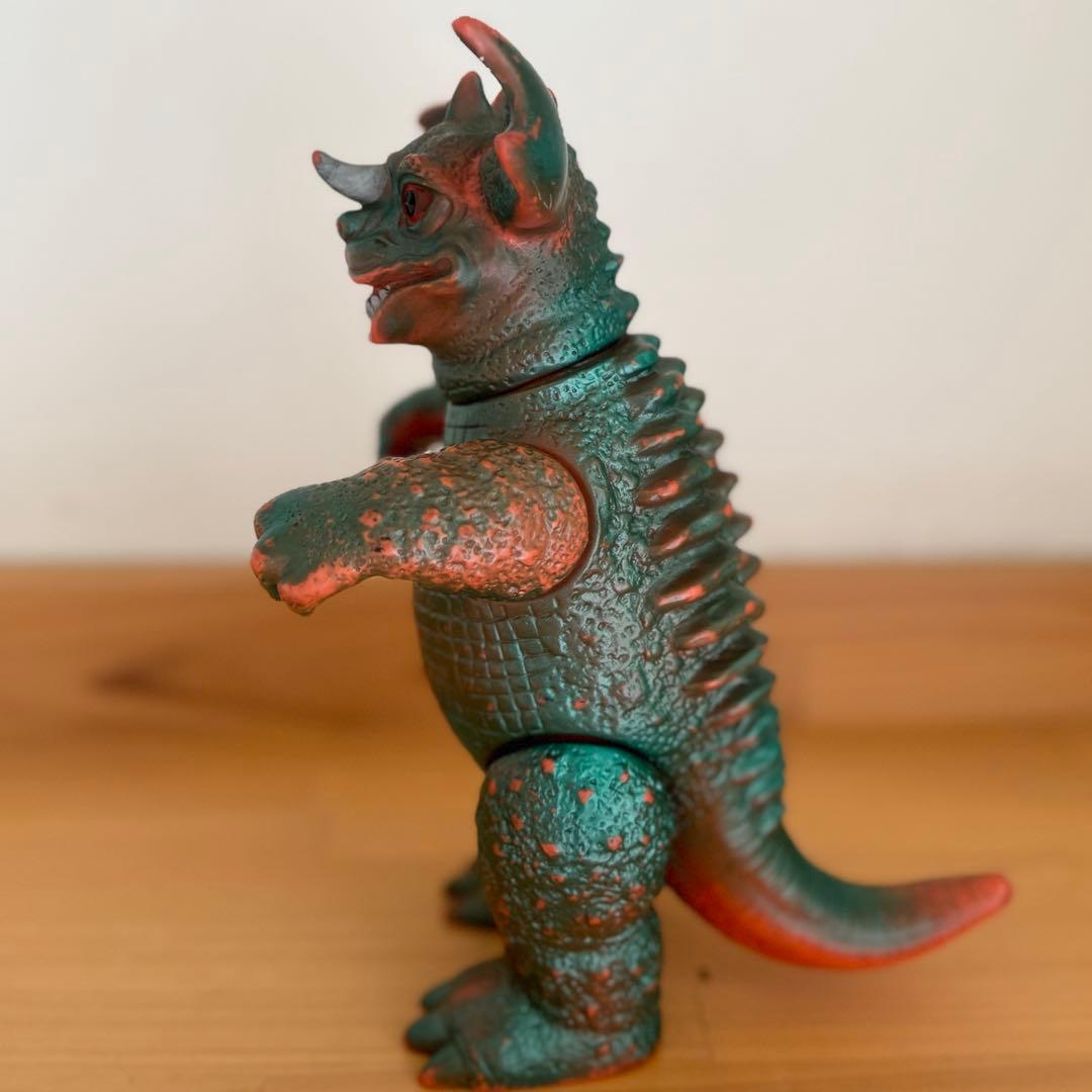 【クロロ】バラゴン1期 マルサン ソフビ 当時物