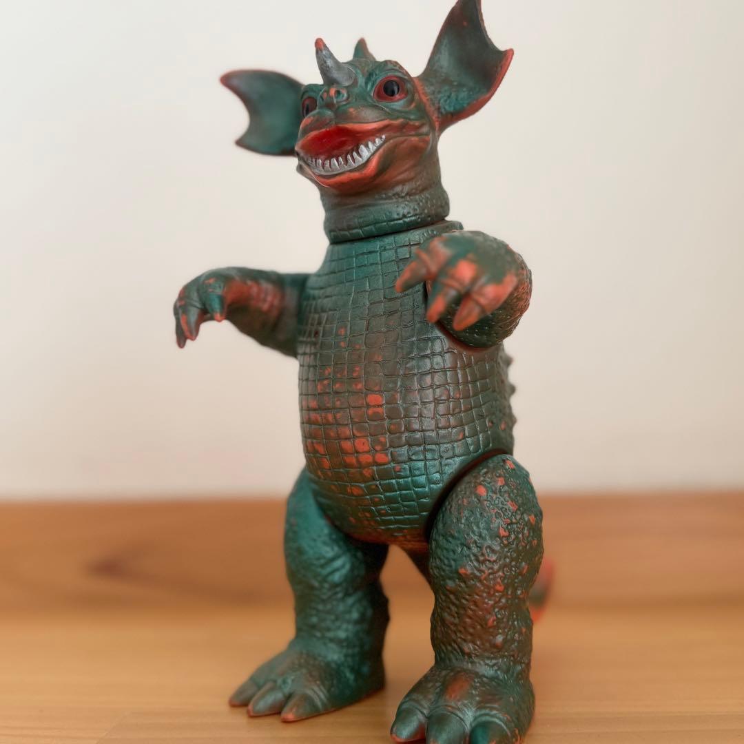 【クロロ】バラゴン1期 マルサン ソフビ 当時物