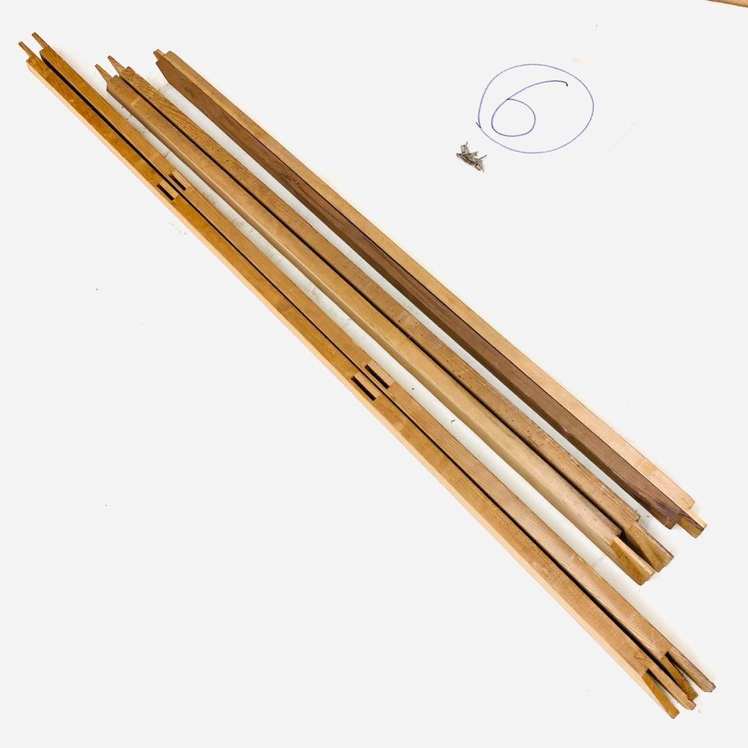 絵画用 木枠 キャンバス枠 F100号 杉材 KISO刻印 良品 送料込み ⑥