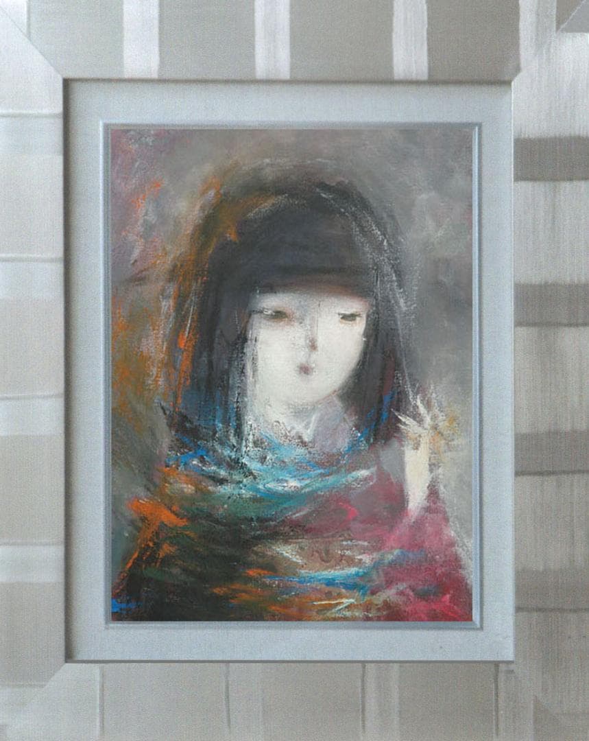 油絵 絵 絵画 インテリア F6-050513 人物 女性像