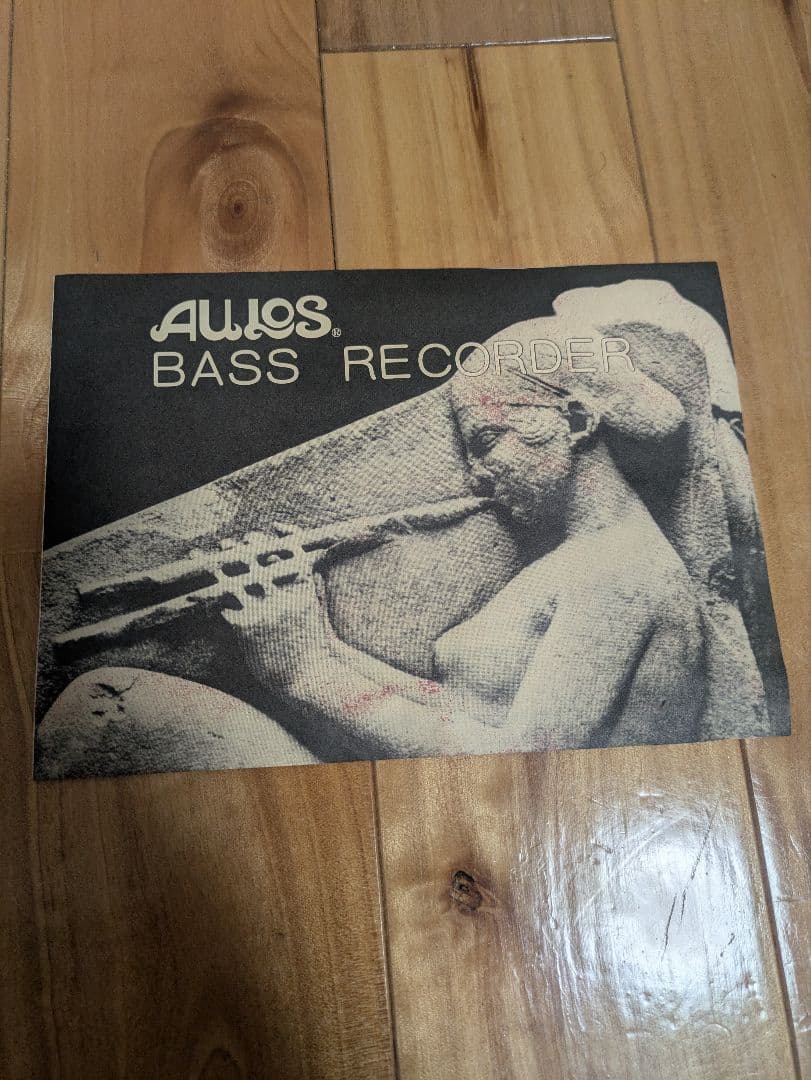 AULOS バスリコーダー バロック式 533B-E ハードケース付き