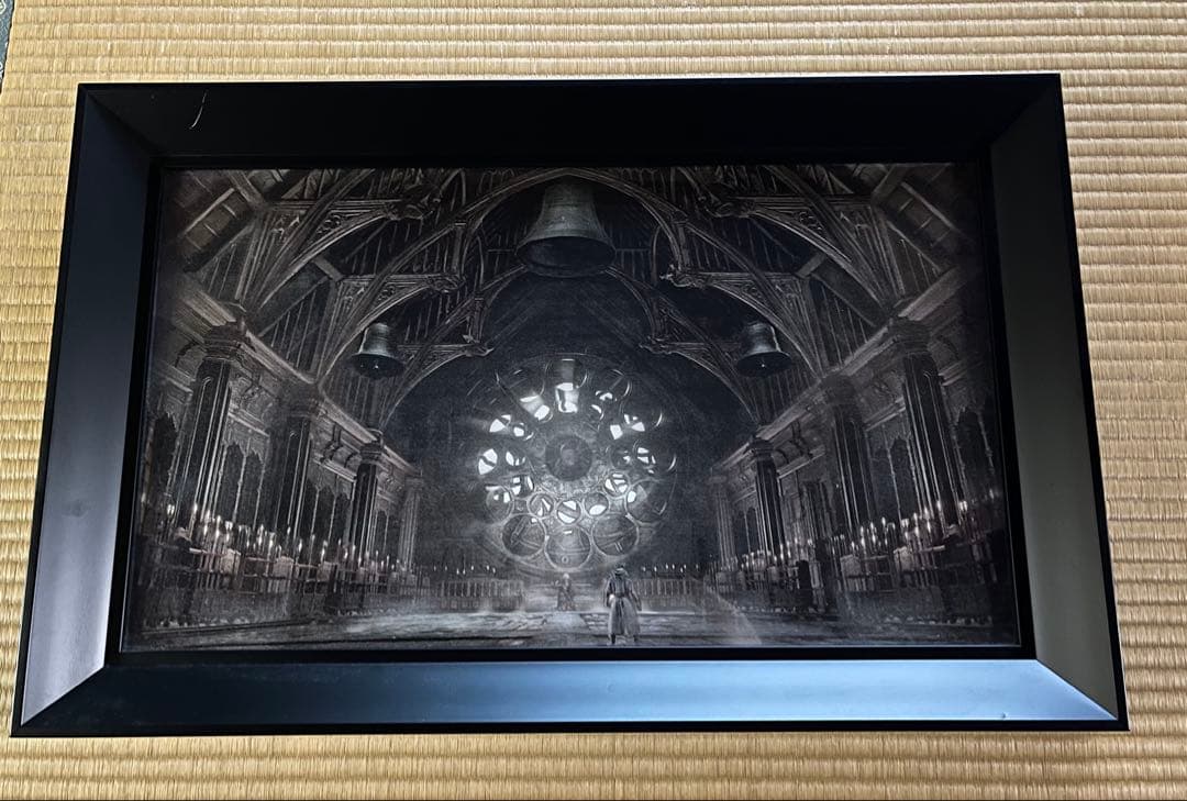 プライム1スタジオ Bloodborne カンバスアート 時計塔