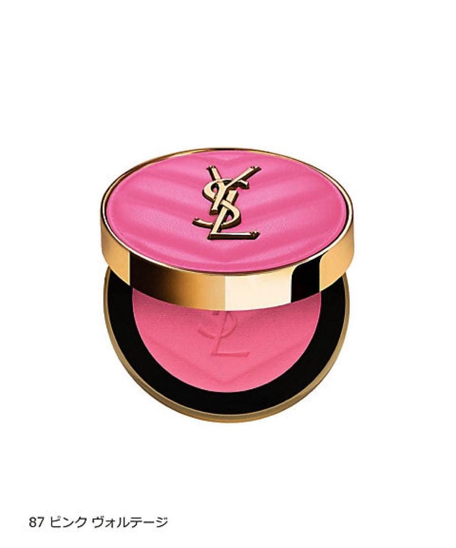 YSL メイクミーブラッシュパウダー 87 ピンク ヴォルテージ