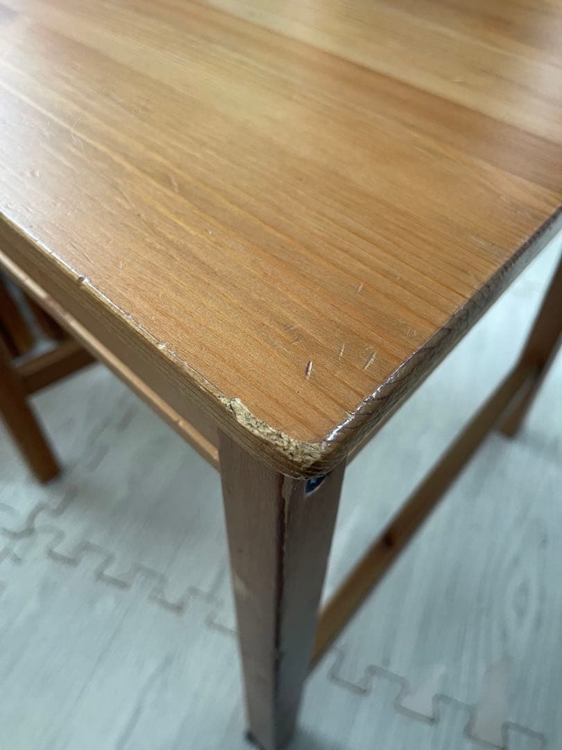 引取り限定　IKEA ヨックモック　テーブル&チェア　セット