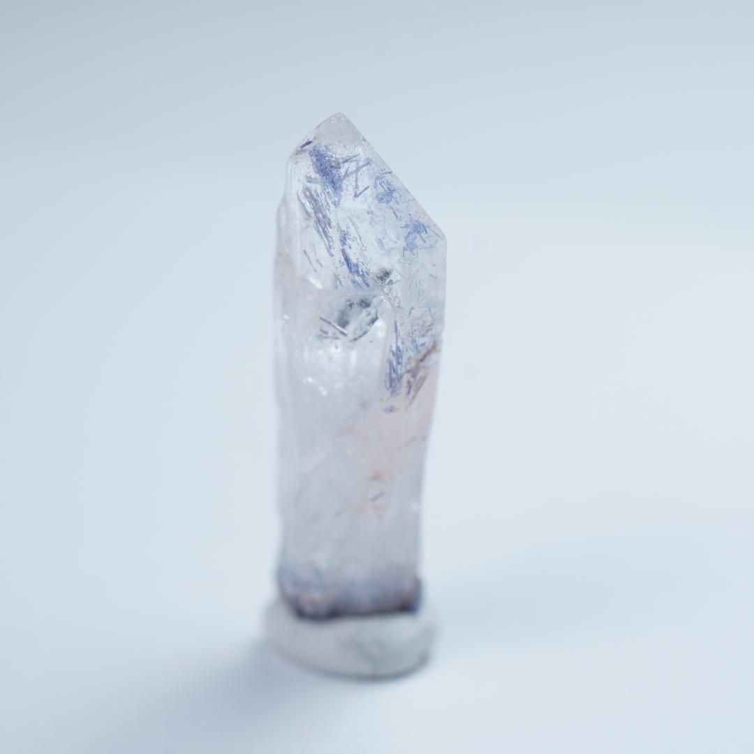 れれ 虹入りアイオライトキューブ mini + 原石4点