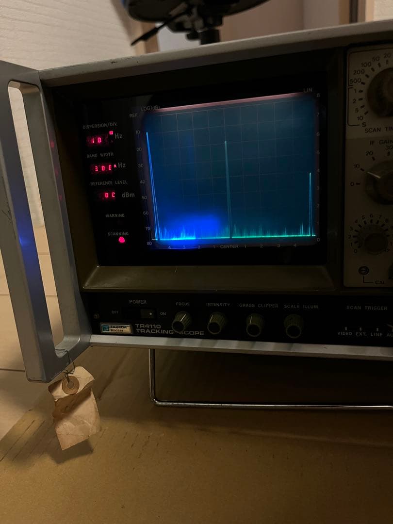 TR4110／TR4113A スペアナ(動作確認済)