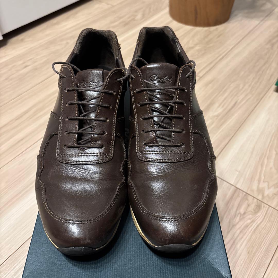 Paraboot JUEX パラブーツ　ブラウン レザー スニーカー