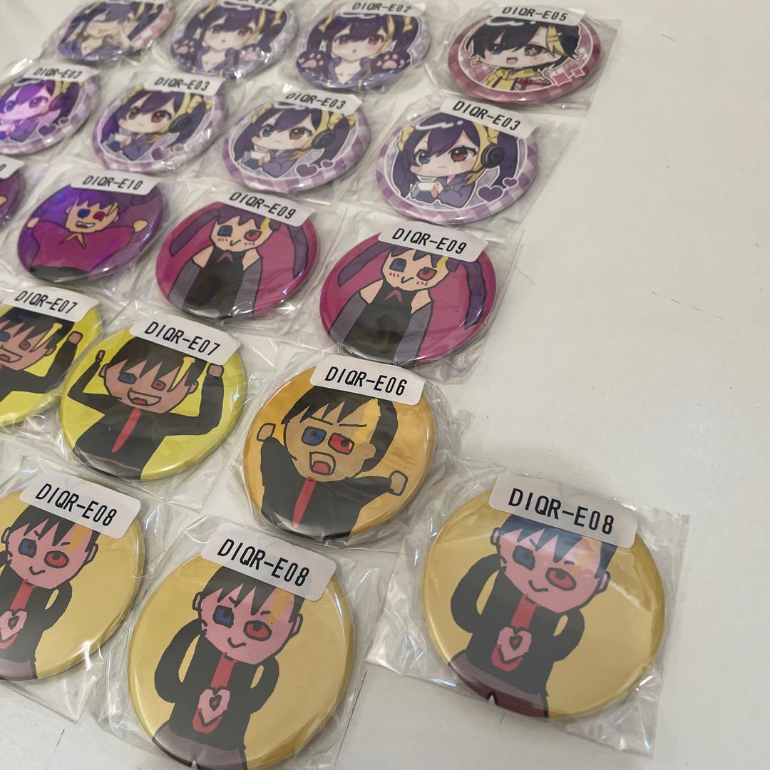 23.だいきり きりこ 缶バッジ ウェブポン E賞 まとめ売り