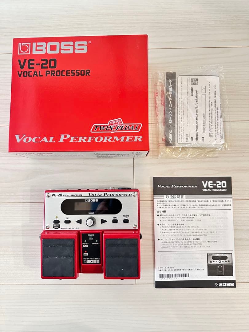 【美品】BOSS VE-20 ボーカルプロセッサー