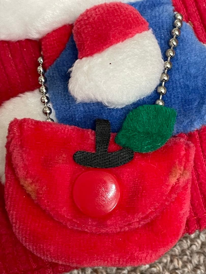 平成レトロ　ハローキティ コーデュロイ手帳カバー