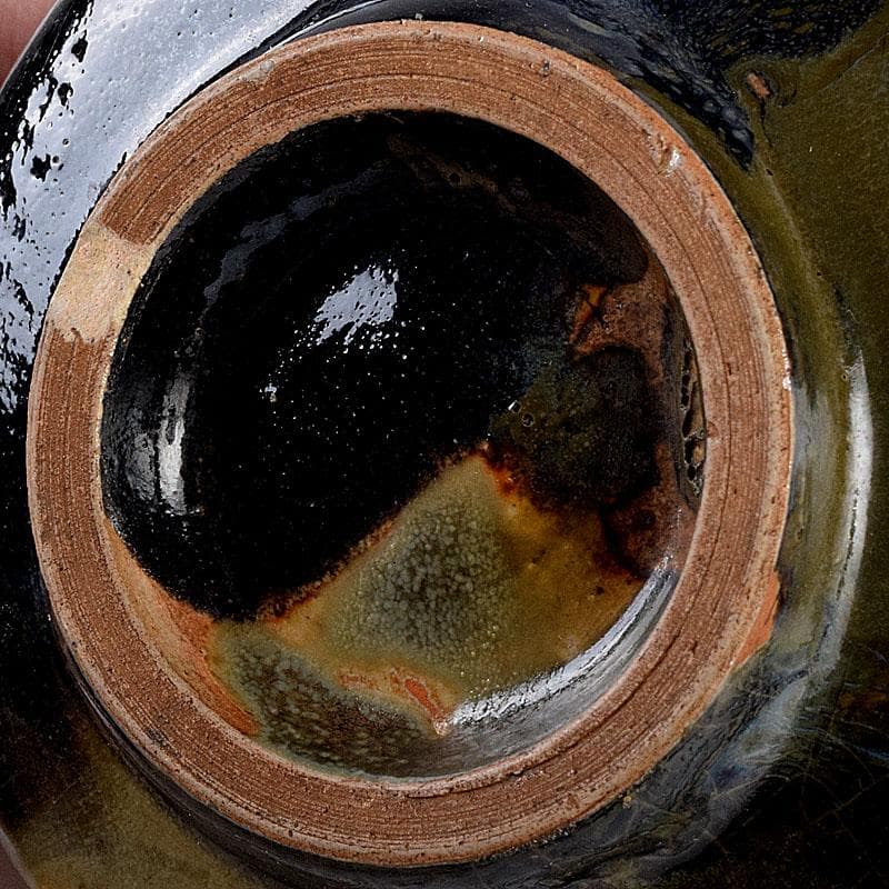 茶道具　高取焼　筒茶碗　時代箱　Z　8436