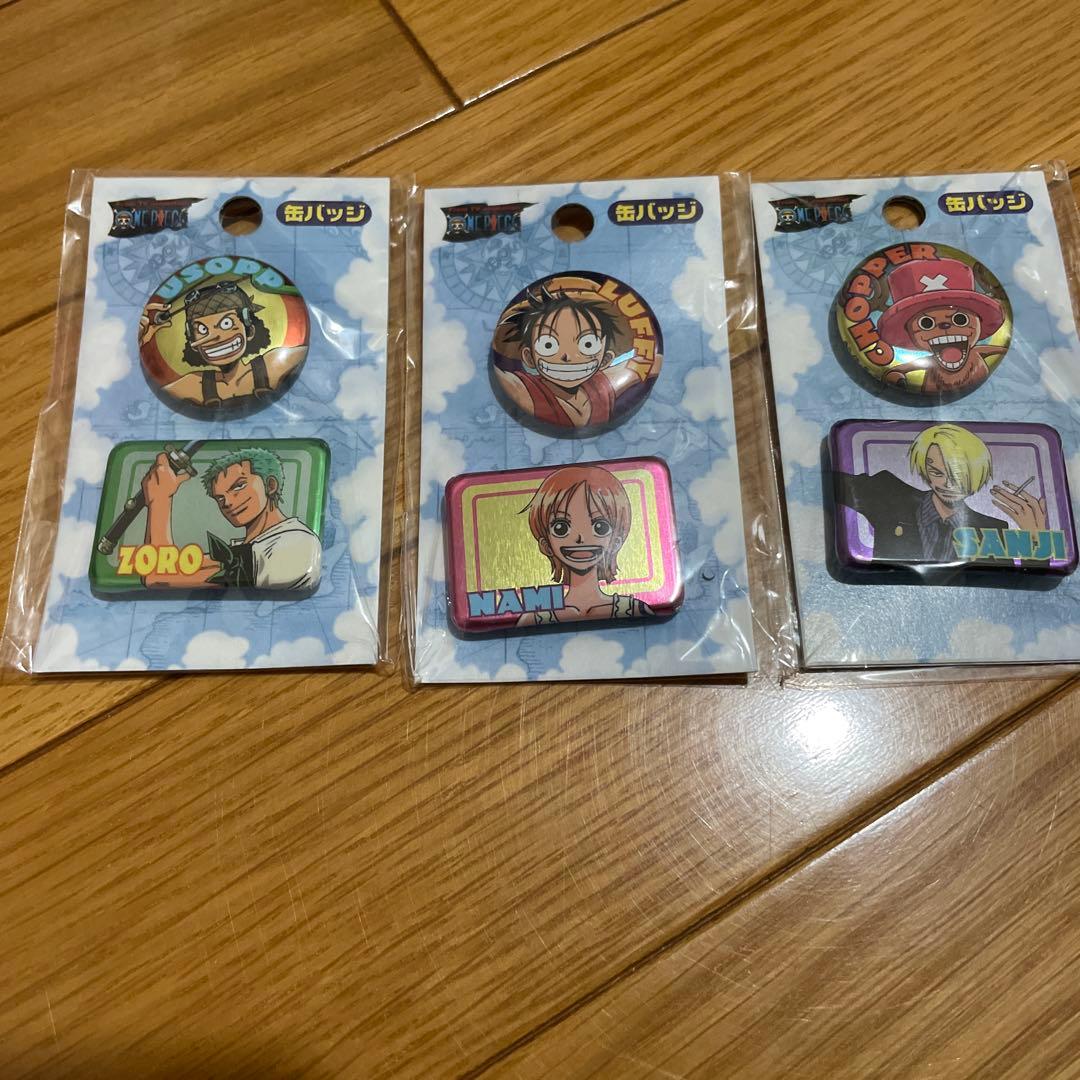 ワンピース　ONE PIECE 缶バッジ　ショウワノート　SHOWA NOTE