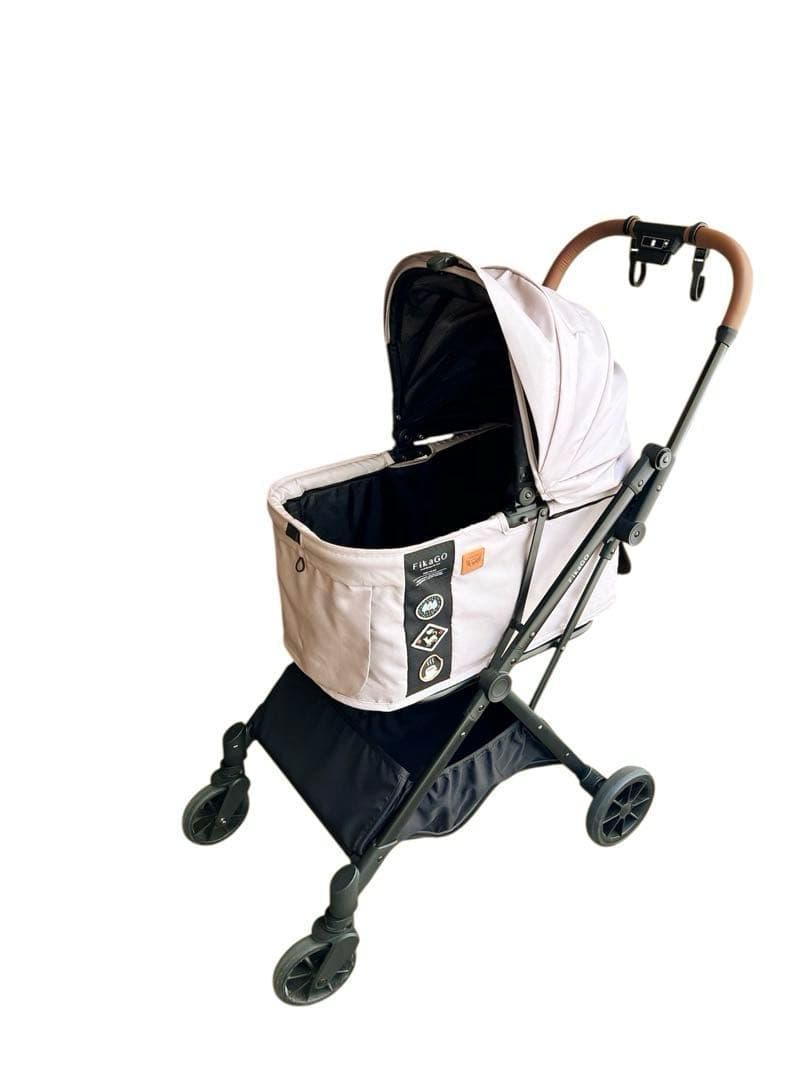 コムペット　フィカゴー　フリートゥーゴー2　ペットカート ベージュ 折りたたみ