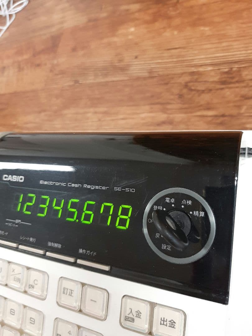 CASIO 電子レジスターSE-S10