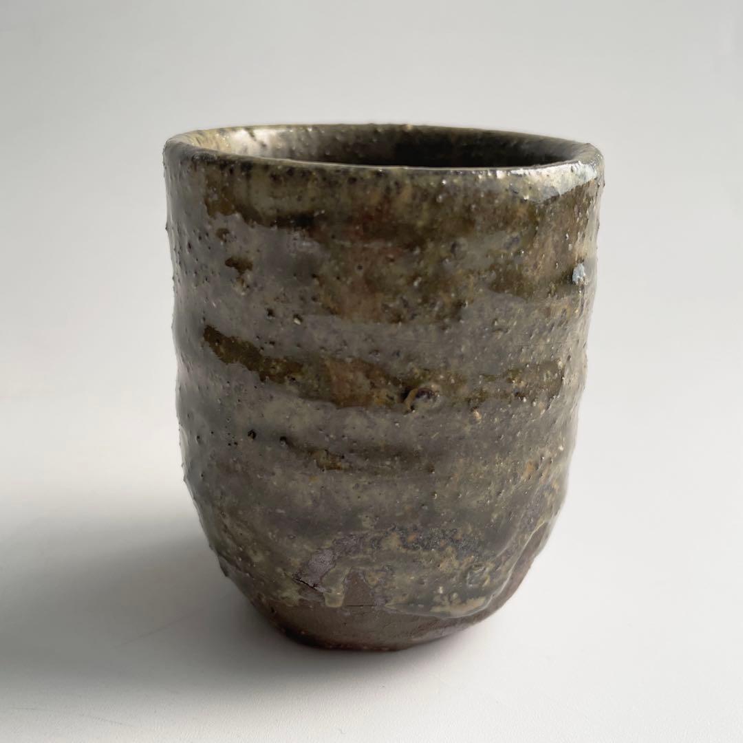 陶芸家　國吉清尚　ぐい呑　酒器　酒杯　筒杯　湯呑　識箱　沖縄　琉球