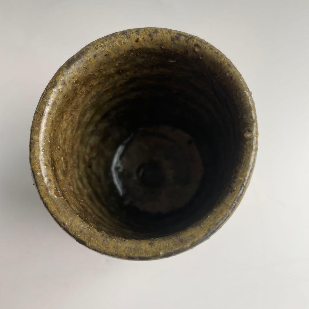 陶芸家　國吉清尚　ぐい呑　酒器　酒杯　筒杯　湯呑　識箱　沖縄　琉球