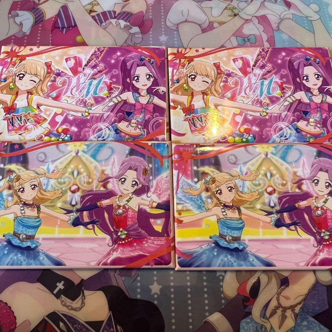 WM 神崎美月 夏樹みくる 缶バッジ アイカツ 映画 劇場 輝き ユニットカップ