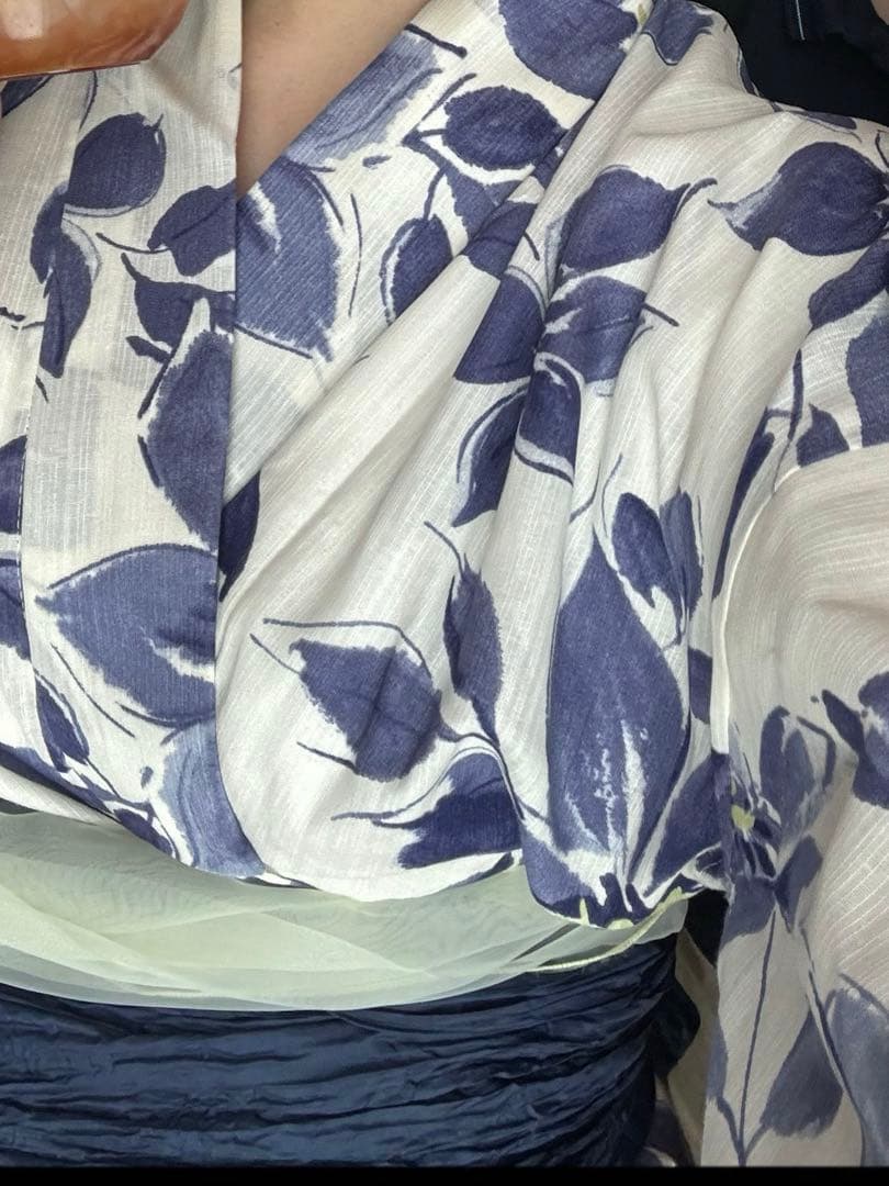 dita 浴衣　如月の桔梗　青系