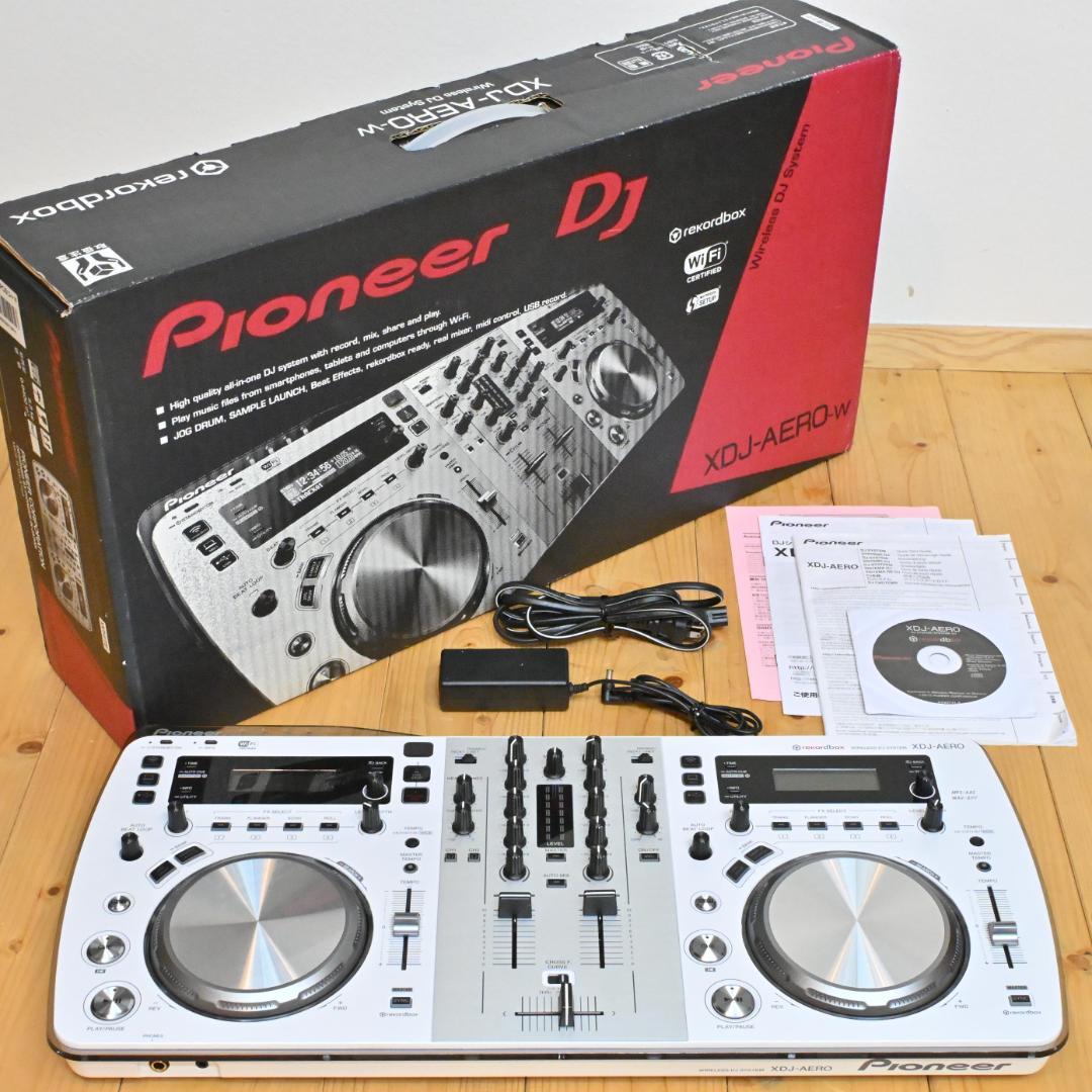 【新品同様】希少色☆ホワイト☆XDJ-AERO-w(動作確認済み・箱説付き完品)